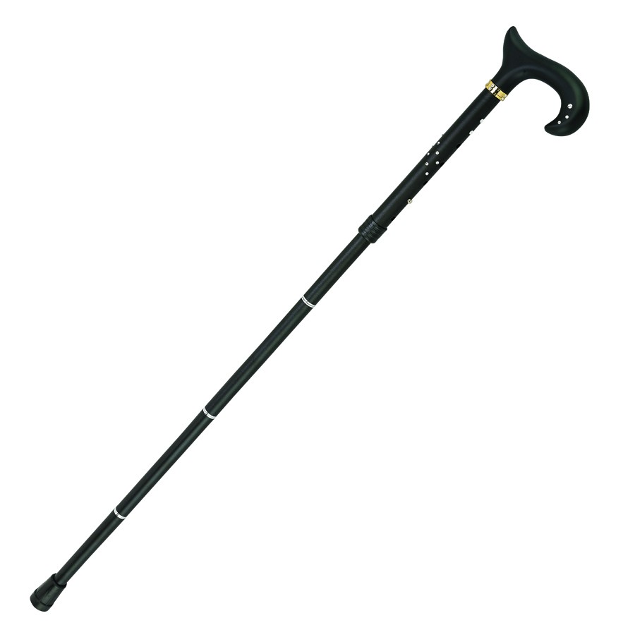 Soft Touch Handle cane with embedded crystals